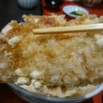 はげ天 - しんなりカラリと揚がった豚ロース天が旨し