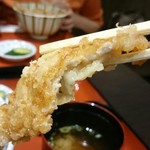 はげ天 - 適度な厚さで食感も良し