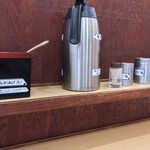 そばの神田 東一屋 - コンディメンツ。