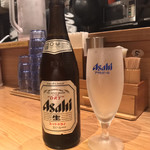 Sendai Chuukasoba Jinya - まずはビールじゃ！