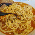 ラーメン二郎 - 赤酢投入～♪