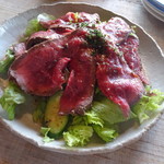 夢や - 石窯ローストビーフのサラダ