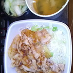 吉野家 - かち豚生姜丼