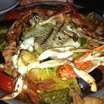 バル　エゴイスタ - 名物パエリア（今回は珍しく　パスタのパエリア！）