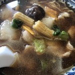 ネムラ食堂 - サンマー麺も良いけど肉そばも！
            若干麺は柔らかめです