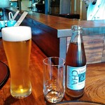 豆水楼 - 生ビールと烏龍茶