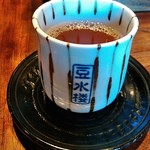 豆水楼 - ほうじ茶