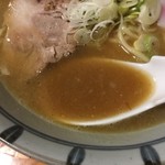 麺武者 - こってり醤油味らーめん730円