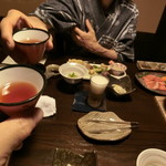 Yama Ai No Yado Kiyasuya - 食前酒で乾杯