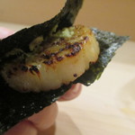 日本橋蛎殻町 すぎた - 帆立の磯辺焼き