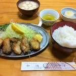 カキバター焼定食