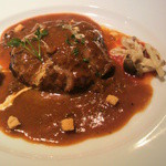 くまごろう - ハンバーグ（ビーフシチューソース）