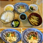 多咲き - かつおのタタキ定食。多咲き(愛知県岡崎市)食彩品館.jp撮影