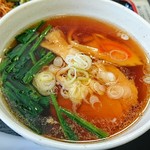 杉乃家 - セットのラーメン