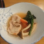 垰レストラン - 豚肉もしっかりしてます。