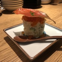 魚工房 としまや - 自家製 燻製いくらのポテトサラダ 900円
