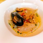 リストランテ フォレスタ・ヴェルデ - 魚介のラグーのラビオリ