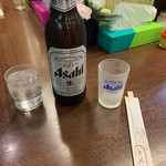ひれとんかつの店 とん文 - 瓶ビール（大）
