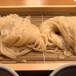 寛文五年堂 - 乾麺生麺食べ比べ1025円