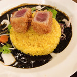 マルゴ　ルナソラ - 「シーフードのブラックカレー」1200円