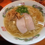 オカヤ食堂 - 中華そば　あっさりです。2012-02訪問時