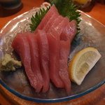 オカヤ食堂 - 生マグロ刺身です。