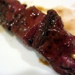 やきとり・ホルモン串　もりしん - レバーも焼いてもらいました