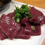 やきとり・ホルモン串　もりしん - 生レバー