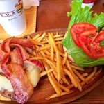 115942333 - 【ベーコンモッツァレラチーズバーガー】