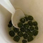 ミスタードーナツ - 残留タピオカ。全タピオカ量の90%は残ります。