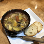 TEPPAN WINE BAR　大阪ばある - 大阪ばあるスペシャルアヒージョ♪