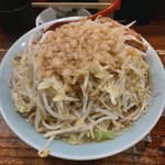立川マシマシ - 中ラーメン  野菜アブラ