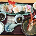 Ichiba Shokudou Buenkan - 【イセエビ定食：4500円】
                        ランチで4500円使ったよ～((((；゜Д゜)))