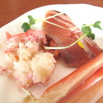 パーゴラ - いくらと鮭のちらし寿司