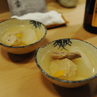 うを徳 - お通しブリ大根