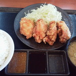 からやま - からやま定食（梅）６３７円（税込）