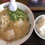 二重焼き 九ちゃん - ラーメンライス　450円