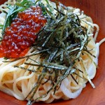 ダッキーダック - たらこ  いか  いくら のパスタ