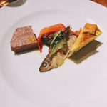 TENOHA＆STYLE　RESTAURANT - 前菜の盛り合わせ。