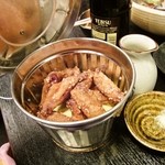 美肉酒房 鮮Ｑ - 手羽先コウ　10本　500円　1本が小ぶりだけど美味しい～♪