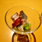 美酔蔵 和 - 〆鯖と蛸の酢の物