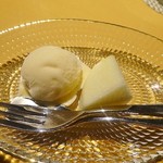 美酔蔵 和 - リンゴとアイスクリーム