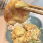 中華料理 ミッキー飯店 - 海老の辛子マヨネーズリフト