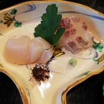 懐石料理 はし本 - お造りアップ