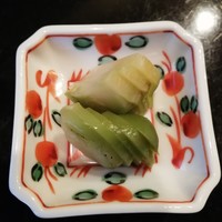 懐石料理 はし本 - 自家製ザーサイ