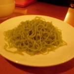 天香回味 - 緑色のクロレラ麺