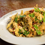 2馬快炒 - キビナゴとピーナツの揚げ（NT130）