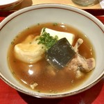 銀座 しのはら - 丸鍋 スッポン 焼き餅 豆腐 ネギ﻿