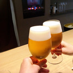 オルト - ビールで乾杯ですわよ♡