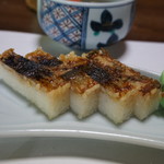 つるべすし 弥助 - 焼き鮎山椒寿司UP